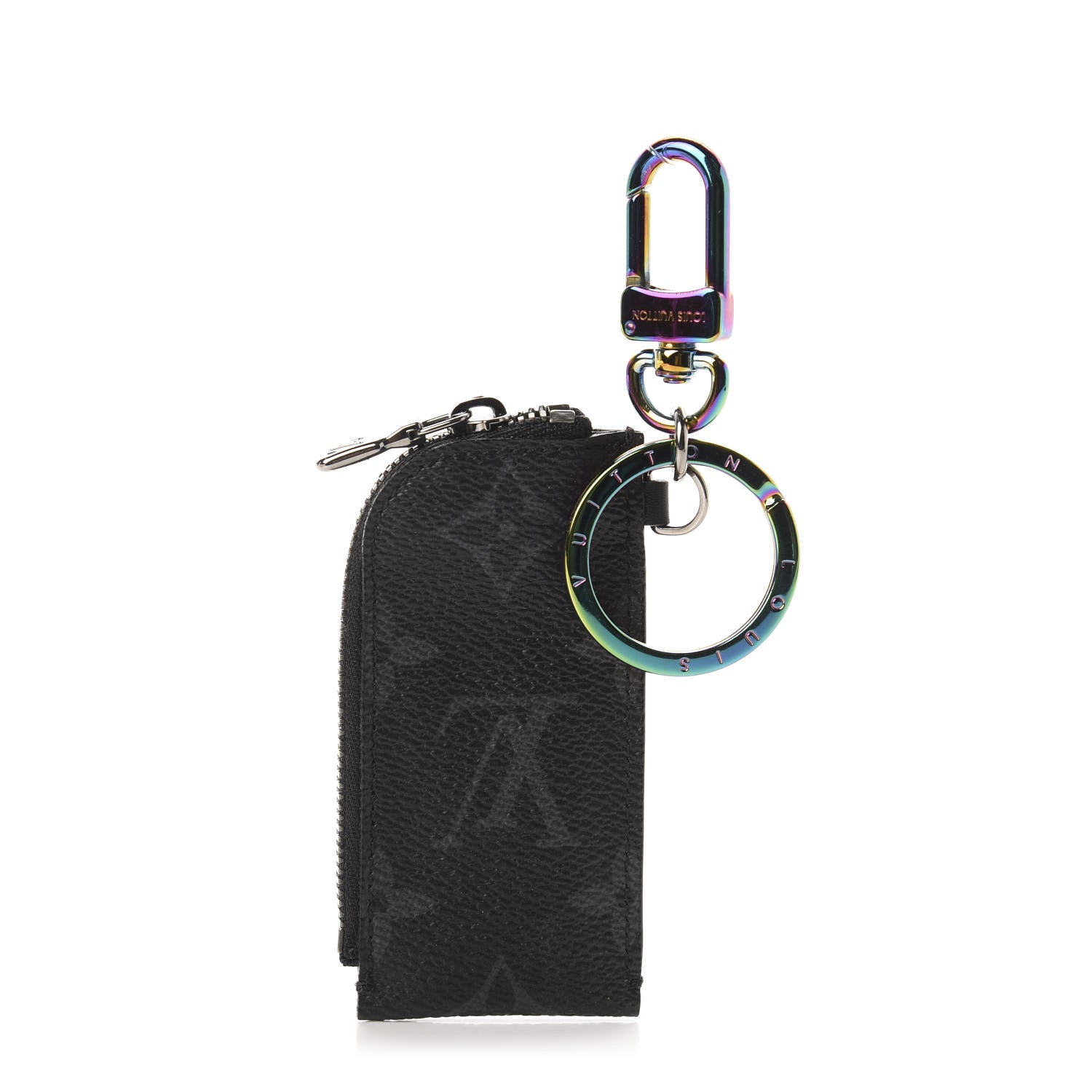 Louis Vuitton Monogram Eclipse Flash Fragment Key Pouch 3 of 6