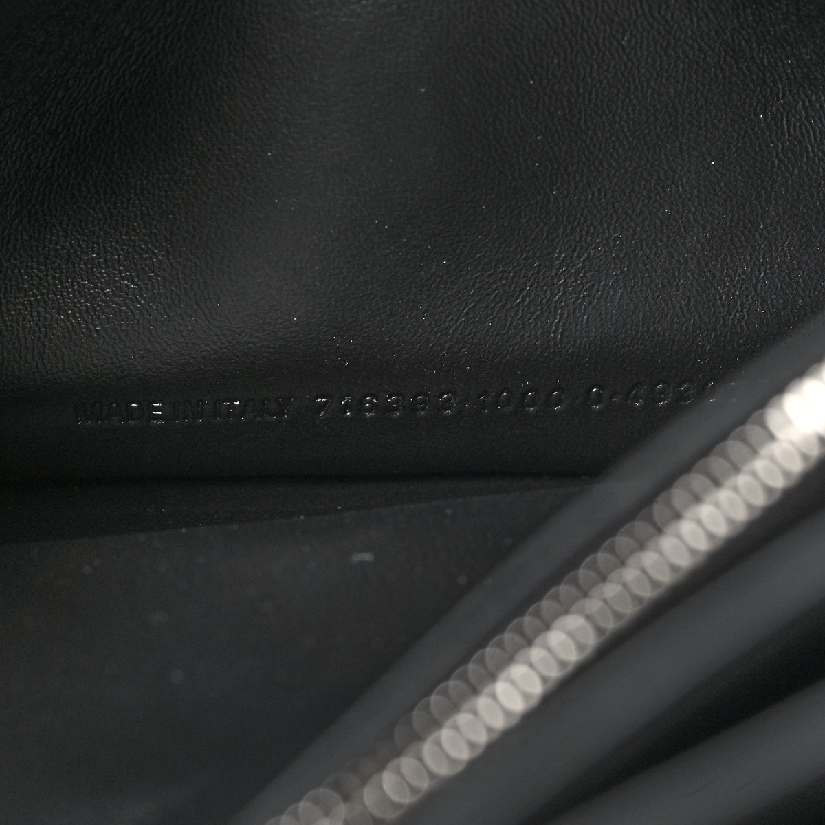 Balenciaga Washed Denim Quilted Medium Crush Chain Bag Black 7 of 11