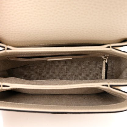 Gucci Dollar Calfskin Interlocking G Crossbody Bag Mystic White 5 of 10