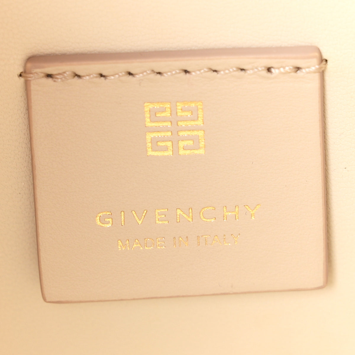 Givenchy Coated Canvas Logo 4G Embossed Small Moon Cut Out Shoulder Bag Natural Beige 6 of 10