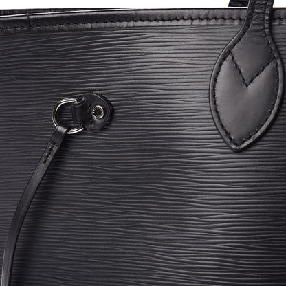 Louis Vuitton Epi Neverfull MM Black 9 of 12