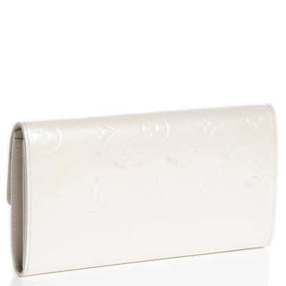 Louis Vuitton Vernis Sarah Wallet Perle 3 of 7