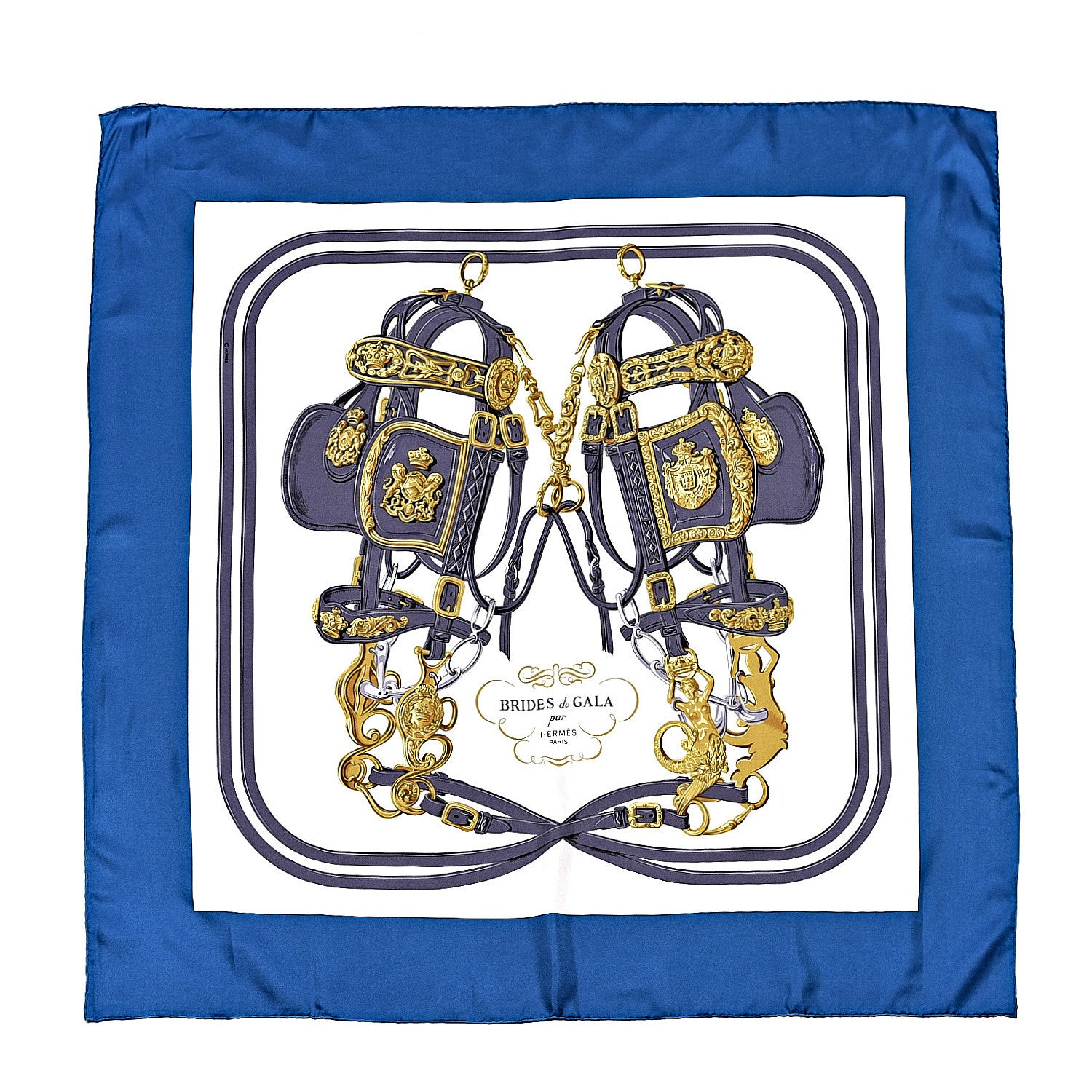 Hermes Silk Brides De Gala Scarf 90 1 of 5