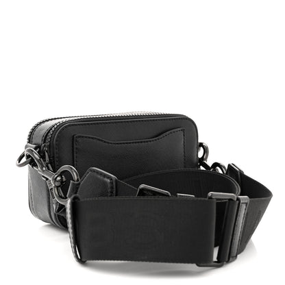 Marc Jacobs Saffiano Snapshot Camera Bag Black 3 of 12