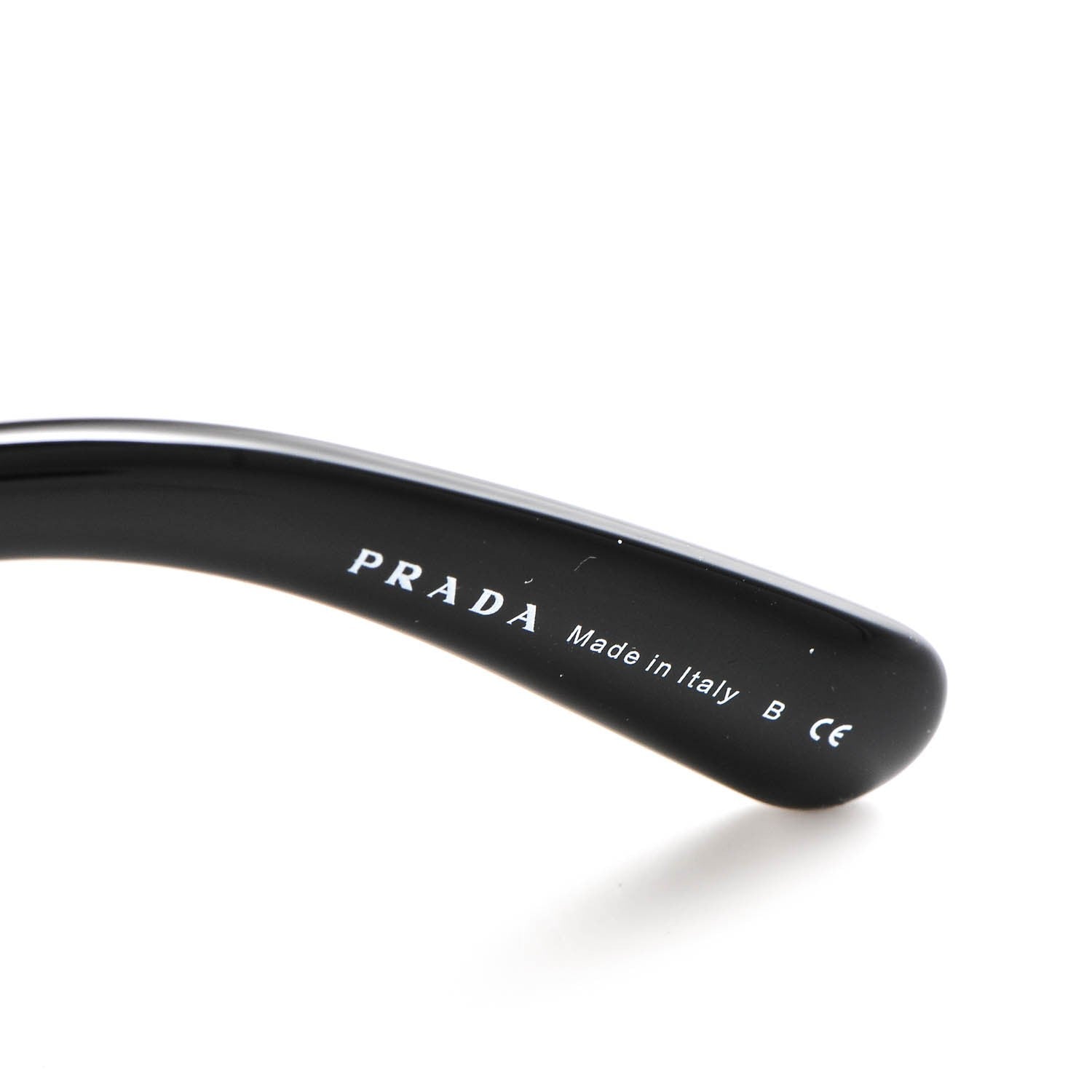 Prada Baroque Sunglasses SPR 27N Black 7 of 7