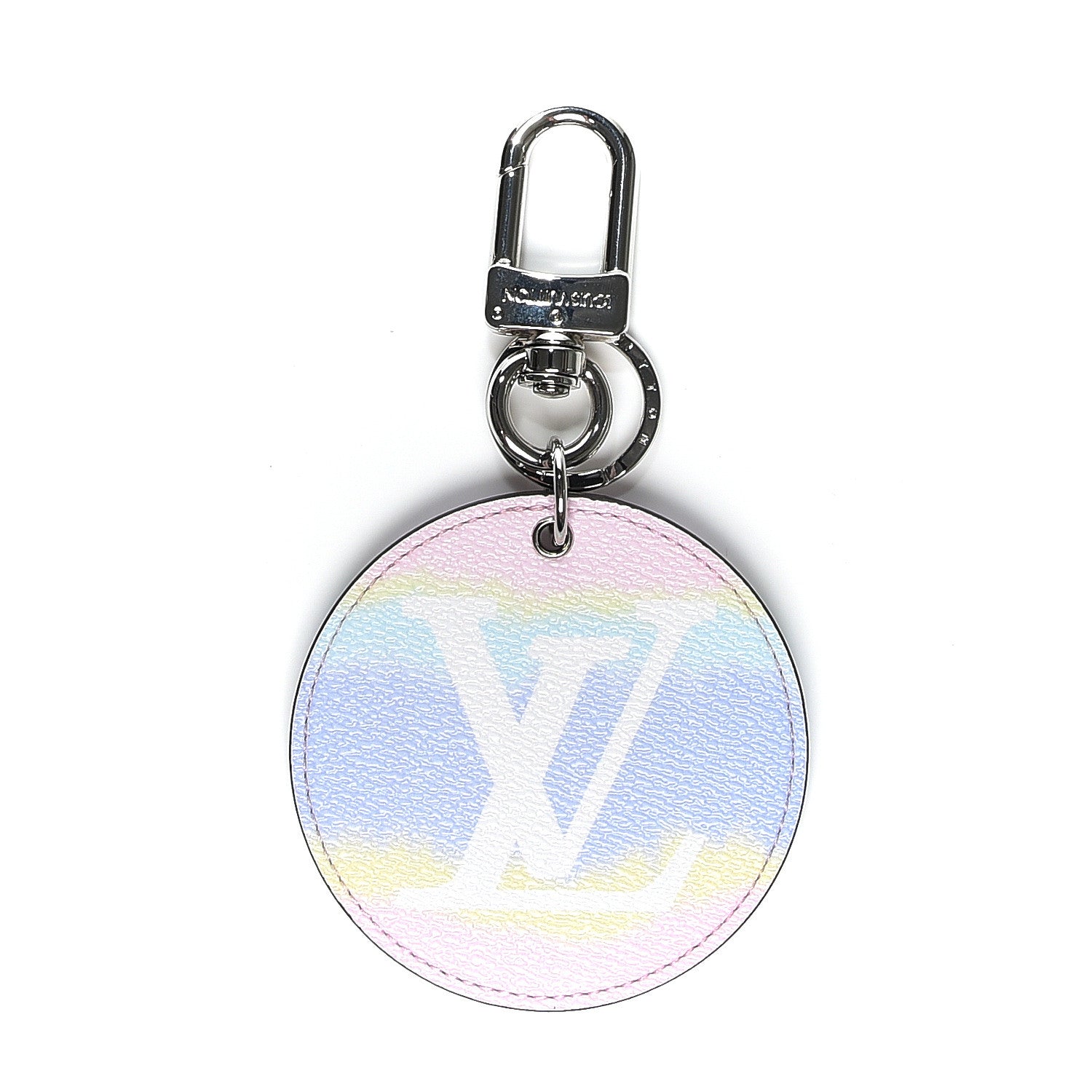 Louis Vuitton Monogram Escale Bag Charm Key Holder Pastel 1 of 5