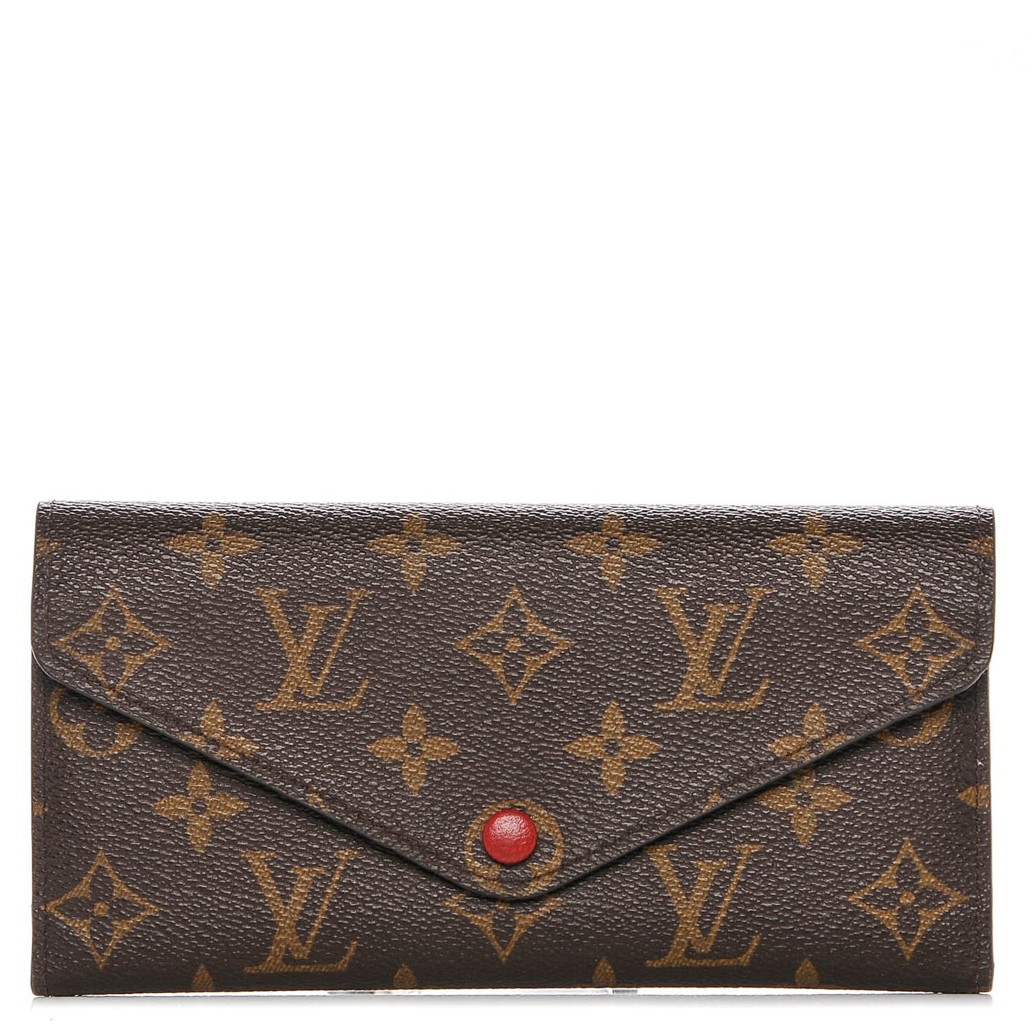Monogram Josephine Wallet Red