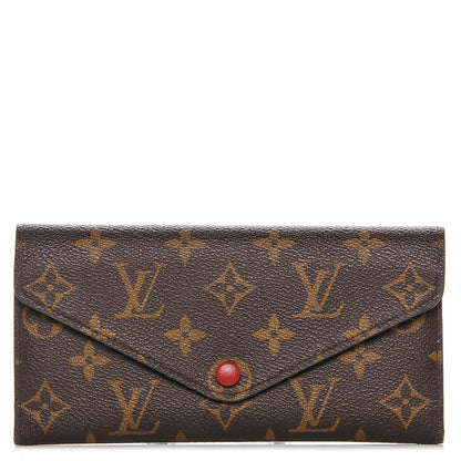 Louis Vuitton Monogram Josephine Wallet Red 1 of 6