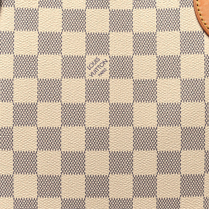 Louis Vuitton Damier Azur Neo Neverfull MM Rose Ballerine 9 of 12