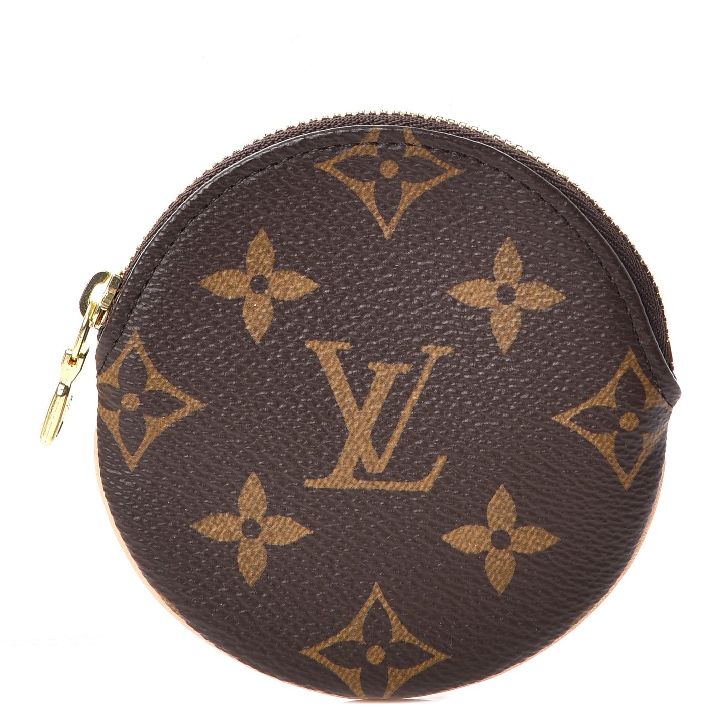 Monogram Round Coin Purse