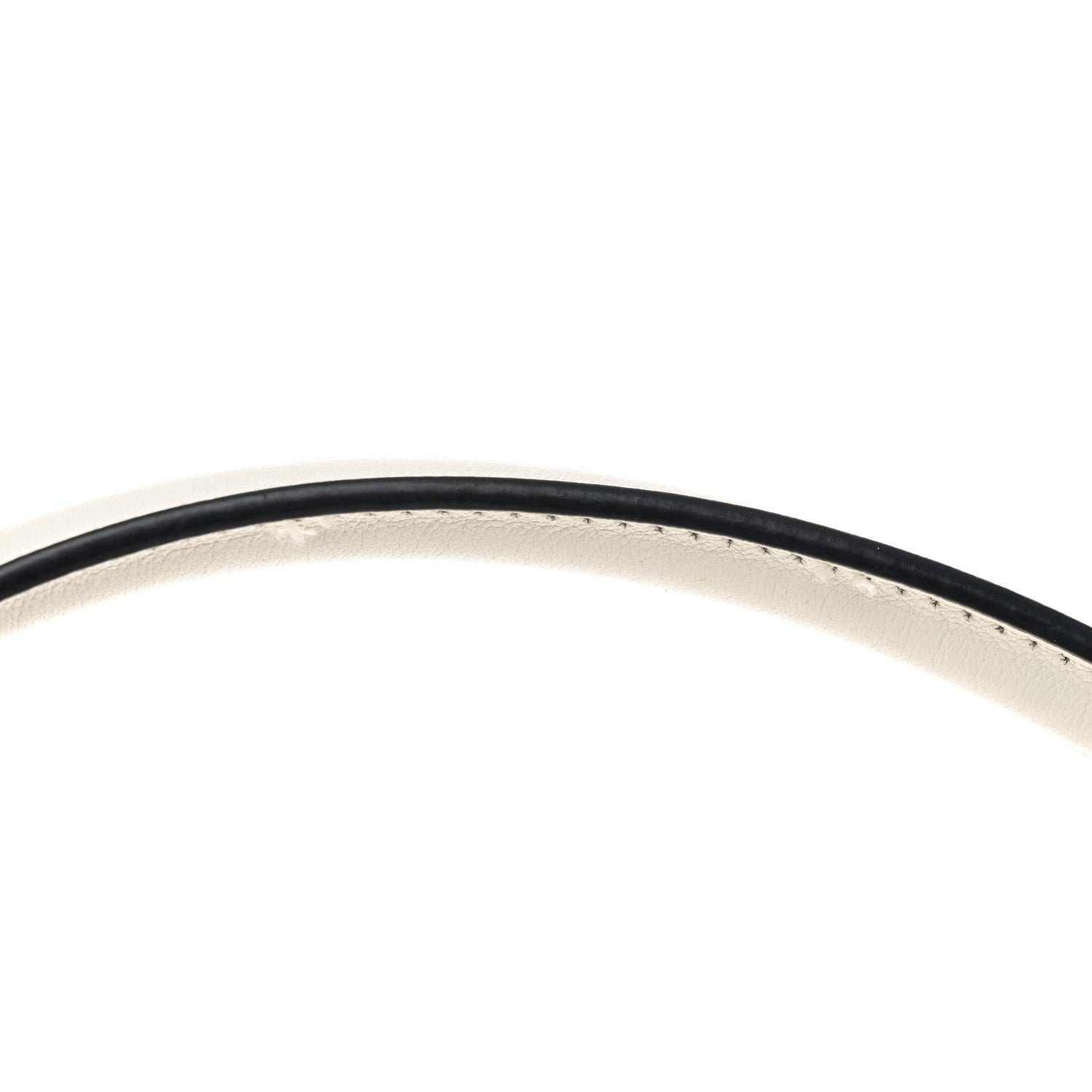 Fendi X MARC JACOBS Nappa Logo Medium Baguette White 12 of 14