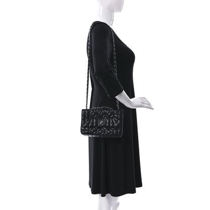 Chanel Lambskin Mini Lady Graphic Flap Black 2 of 13