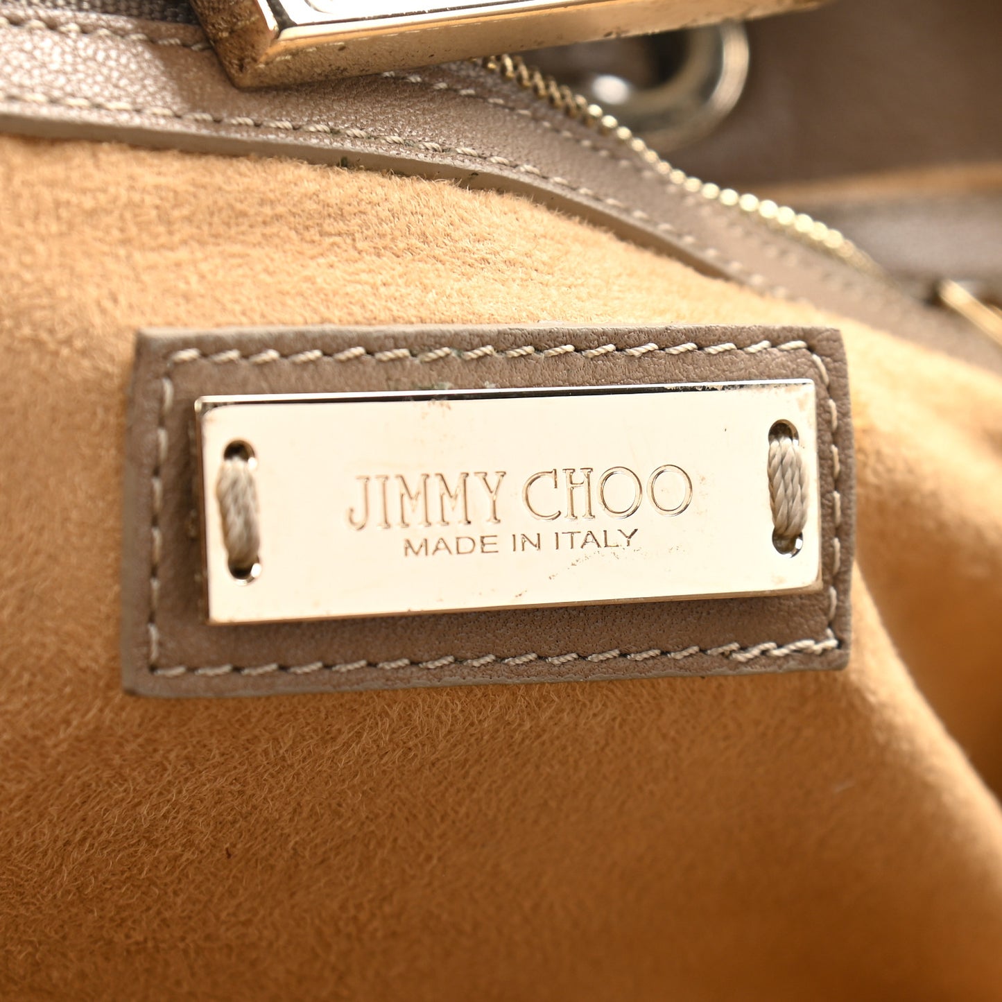 Grainy Calfskin Large Rosalie Satchel Nude