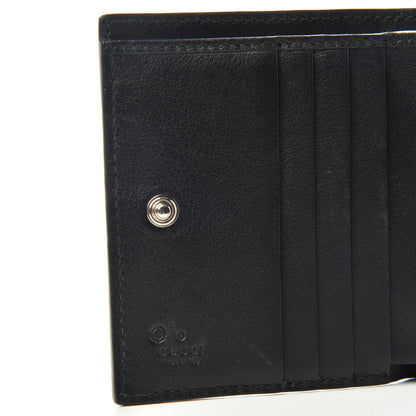 Gucci Microguccissima Snap Bi-Fold Wallet Black 6 of 6