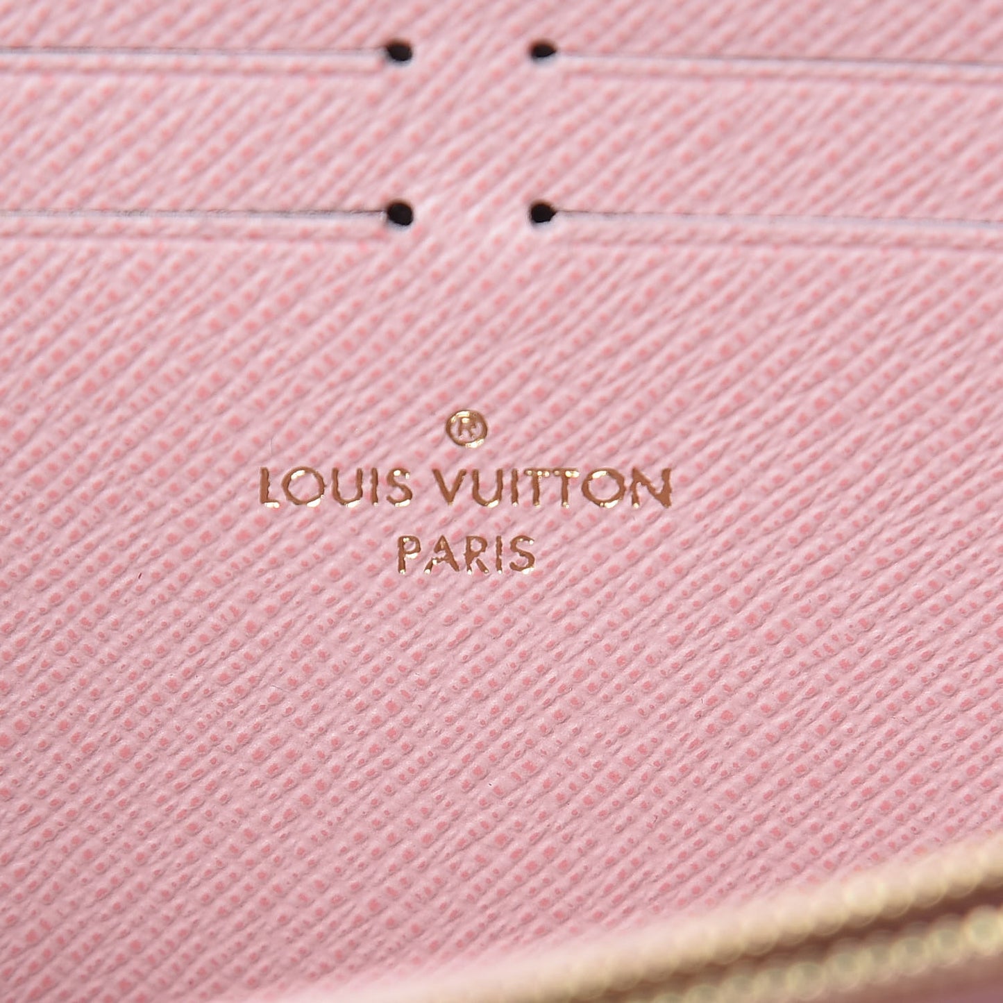 Damier Azur Zippy Wallet Rose Ballerine