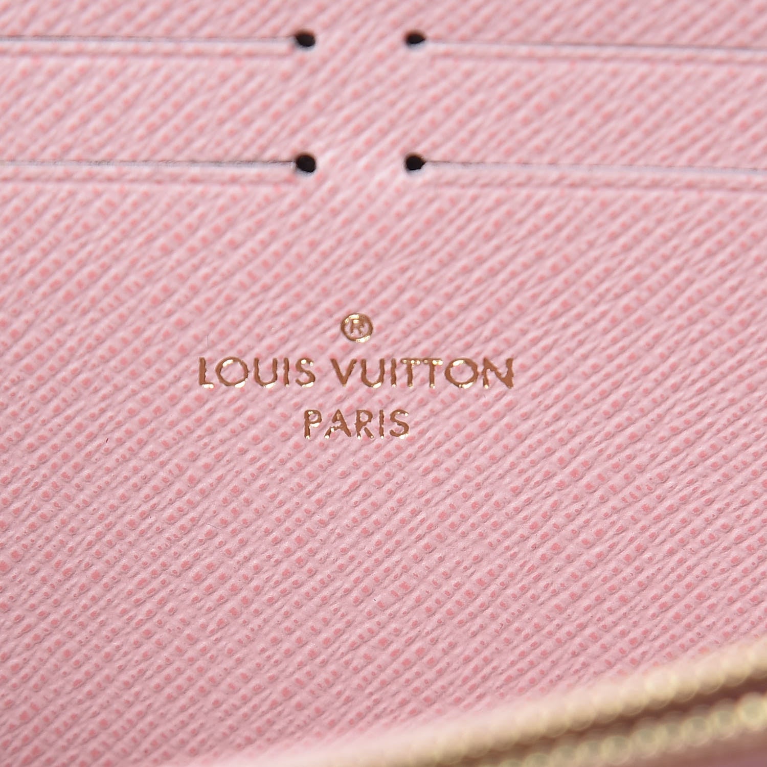 Louis Vuitton Damier Azur Zippy Wallet Rose Ballerine 6 of 7