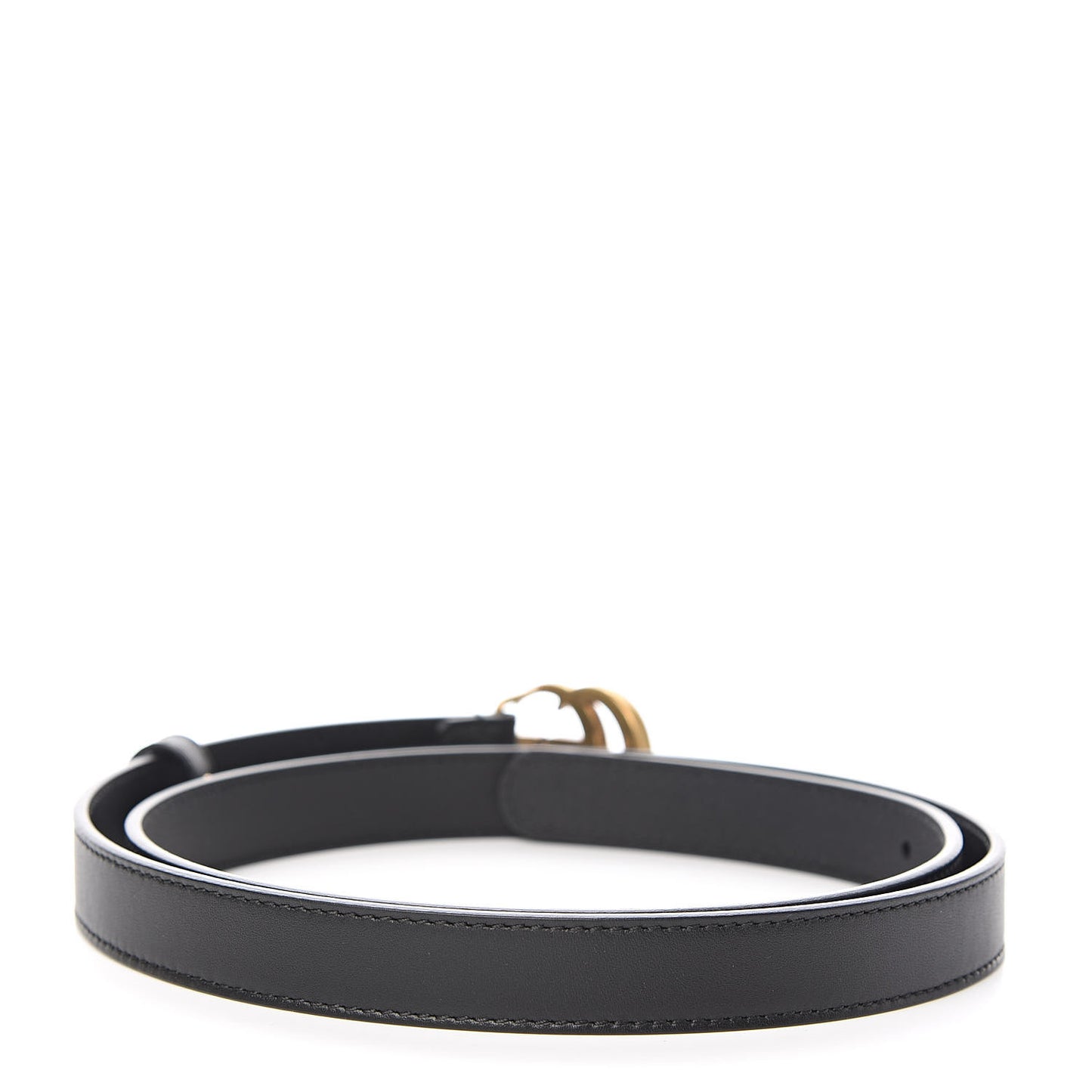 Calfskin Double G 20mm Belt 90 36 Black