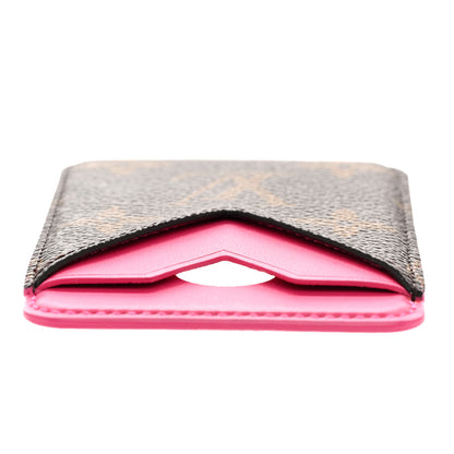 Louis Vuitton Monogram Porte-Cartes Magnet Pondichery Pink 5 of 7