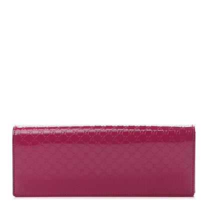 Gucci Patent Microguccissima Small Broadway Clutch Peonia Flower 1 of 4