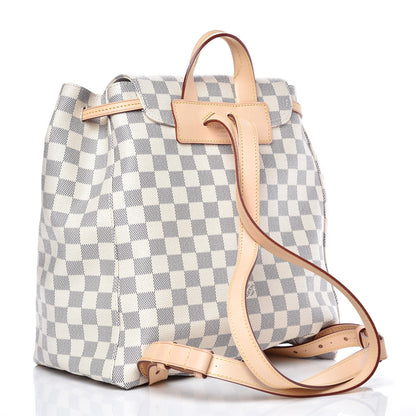 Louis Vuitton Damier Azur Sperone Backpack 3 of 9