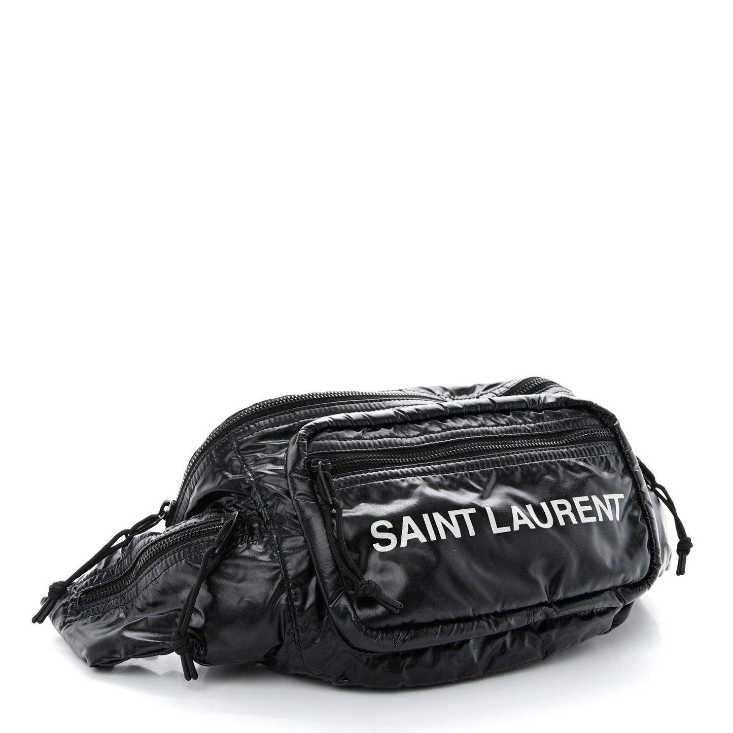 Nylon Logo Nuxx Body Belt Bag Black