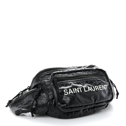 Saint Laurent Nylon Logo Nuxx Body Belt Bag Black 4 of 10