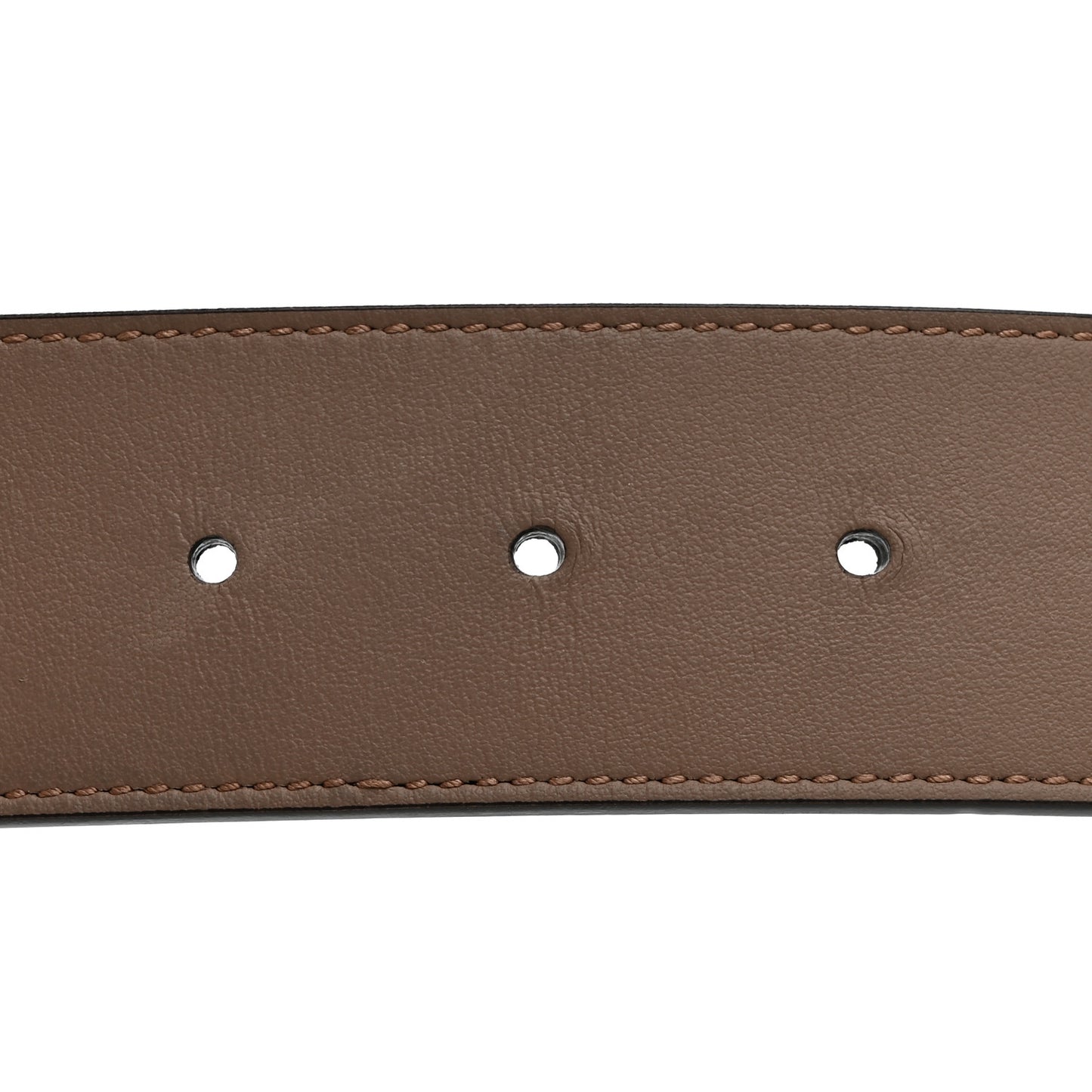 GG Supreme Monogram Matte Plutone Calfskin Double G 40mm Belt 90 36 Beige Ebony Porcelain Rose