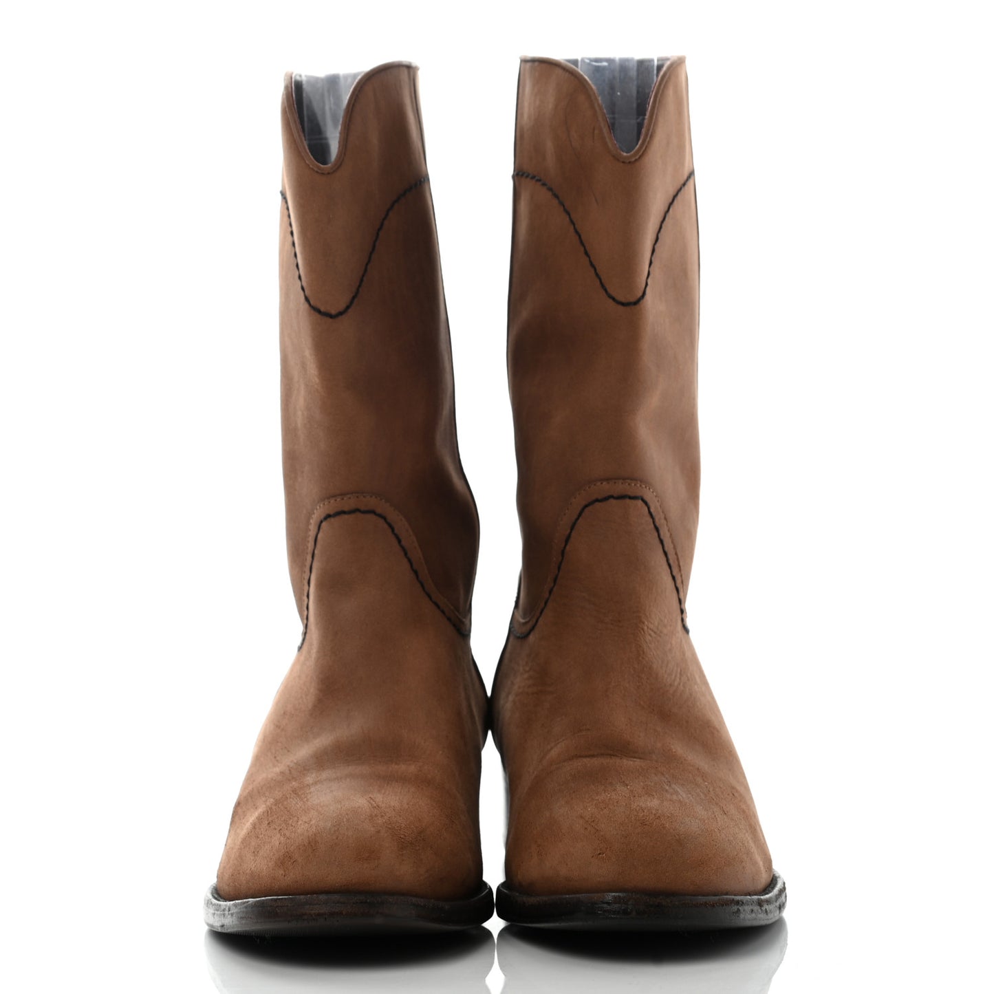 Nubuck CC Short Boots 39 Light Brown