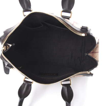 Burberry Haymarket Check Small Gladstone Chocolate 4 of 7