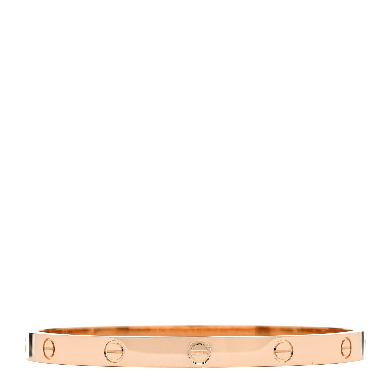 Cartier 18K Pink Gold LOVE Bracelet 20 2 of 9