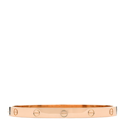 Cartier 18K Pink Gold LOVE Bracelet 20 2 of 9