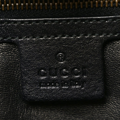 Gucci Snakeskin Medium GG Running Tote Black 6 of 11