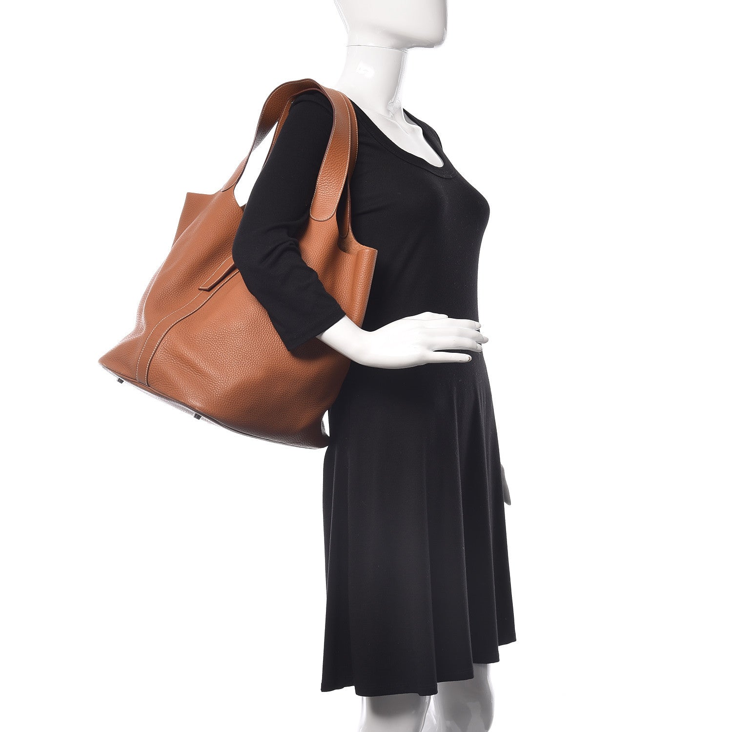 Hermes Taurillon Clemence Picotin TGM Gold 2 of 14