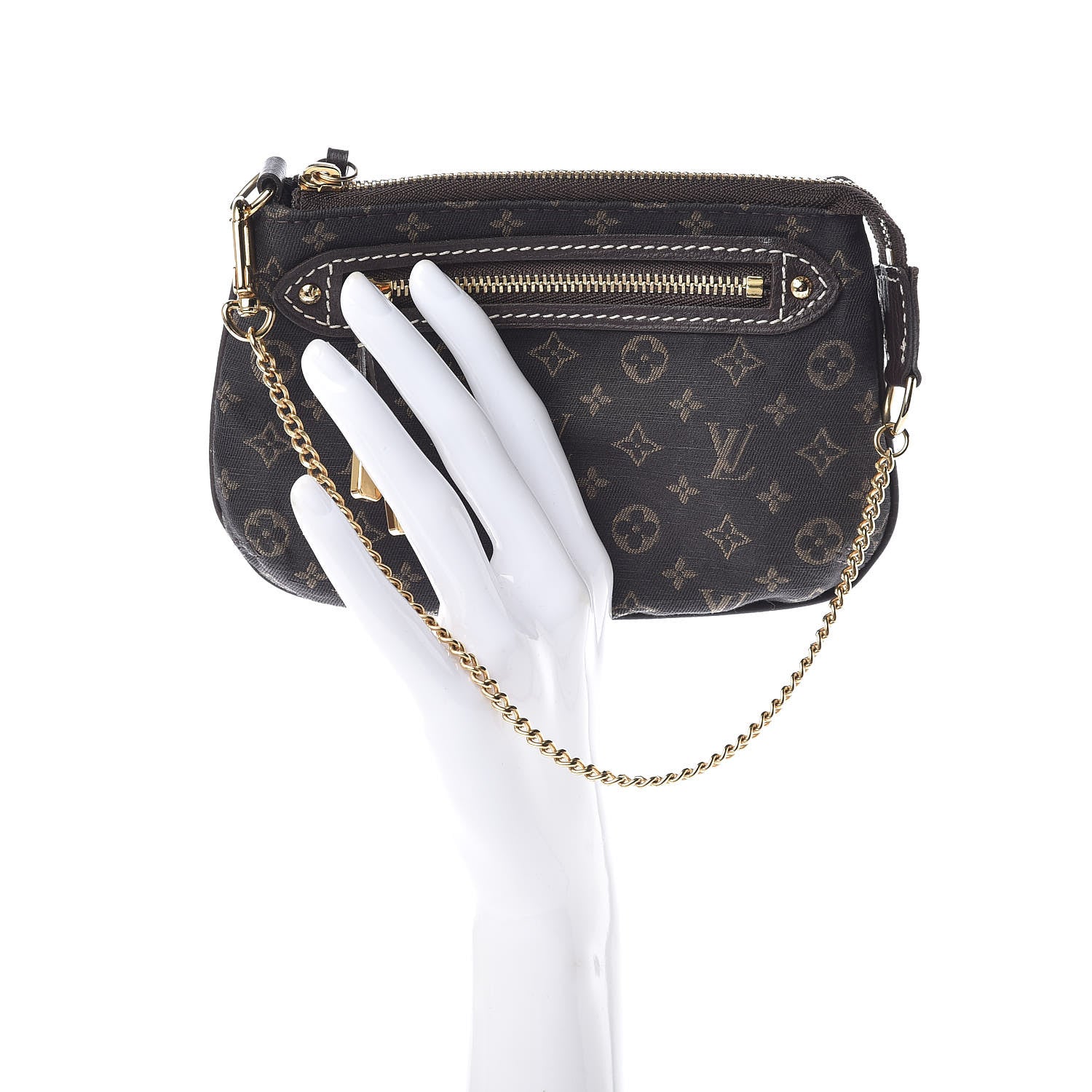 Louis Vuitton Monogram Idylle Mini Pochette Accessories Fusain 2 of 7