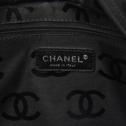 Chanel Calfskin Quilted Large Cambon Tote Beige Black 6 of 15