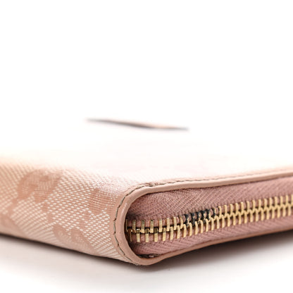 Gucci Monogram Joy Zip Around Organizer Wallet Pink 15 of 16
