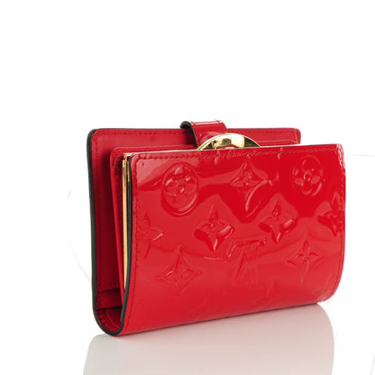 Louis Vuitton Vernis French Purse Wallet Cherry 3 of 7