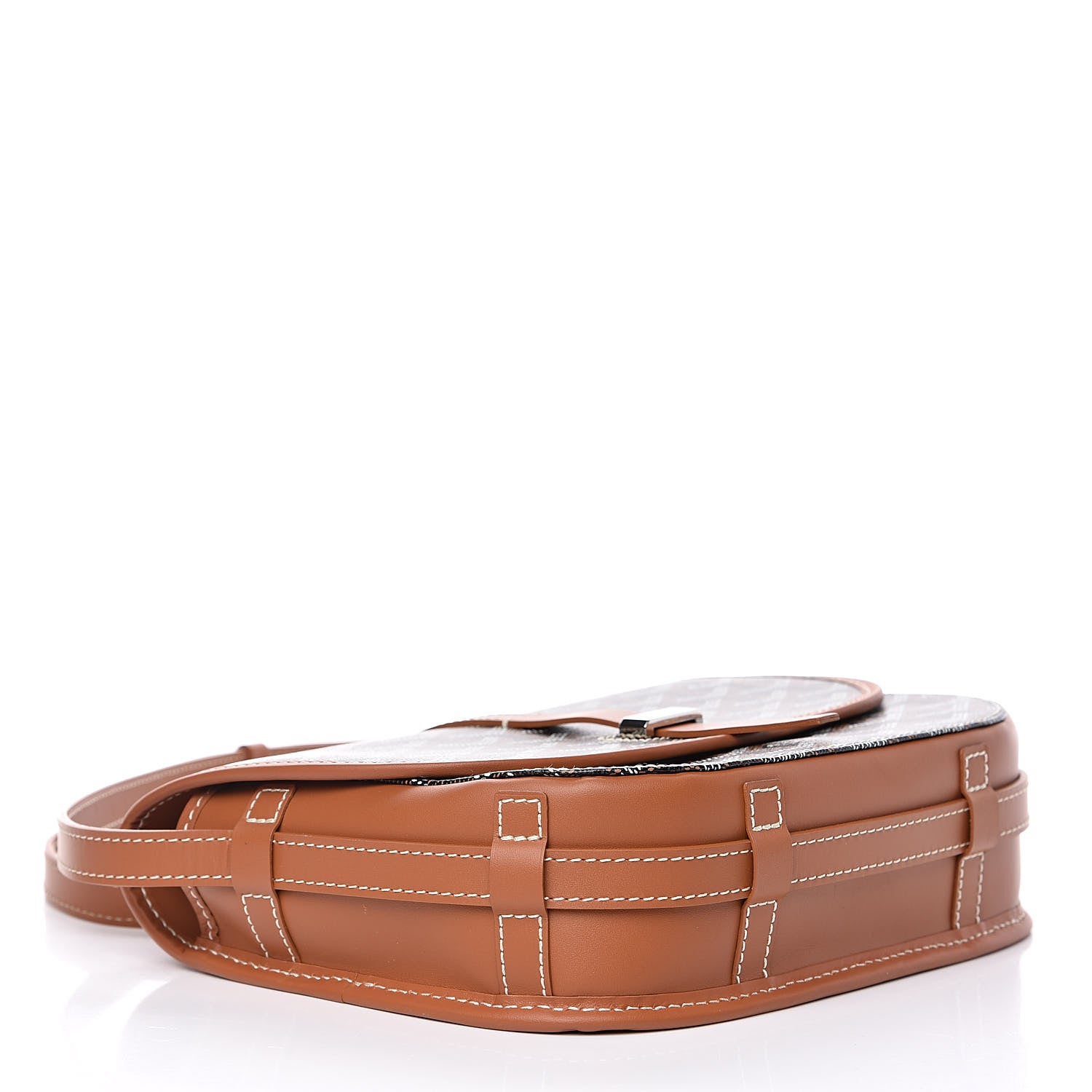 Goyard Goyardine Belvedere II PM Messenger Bag Black Gold 4 of 10
