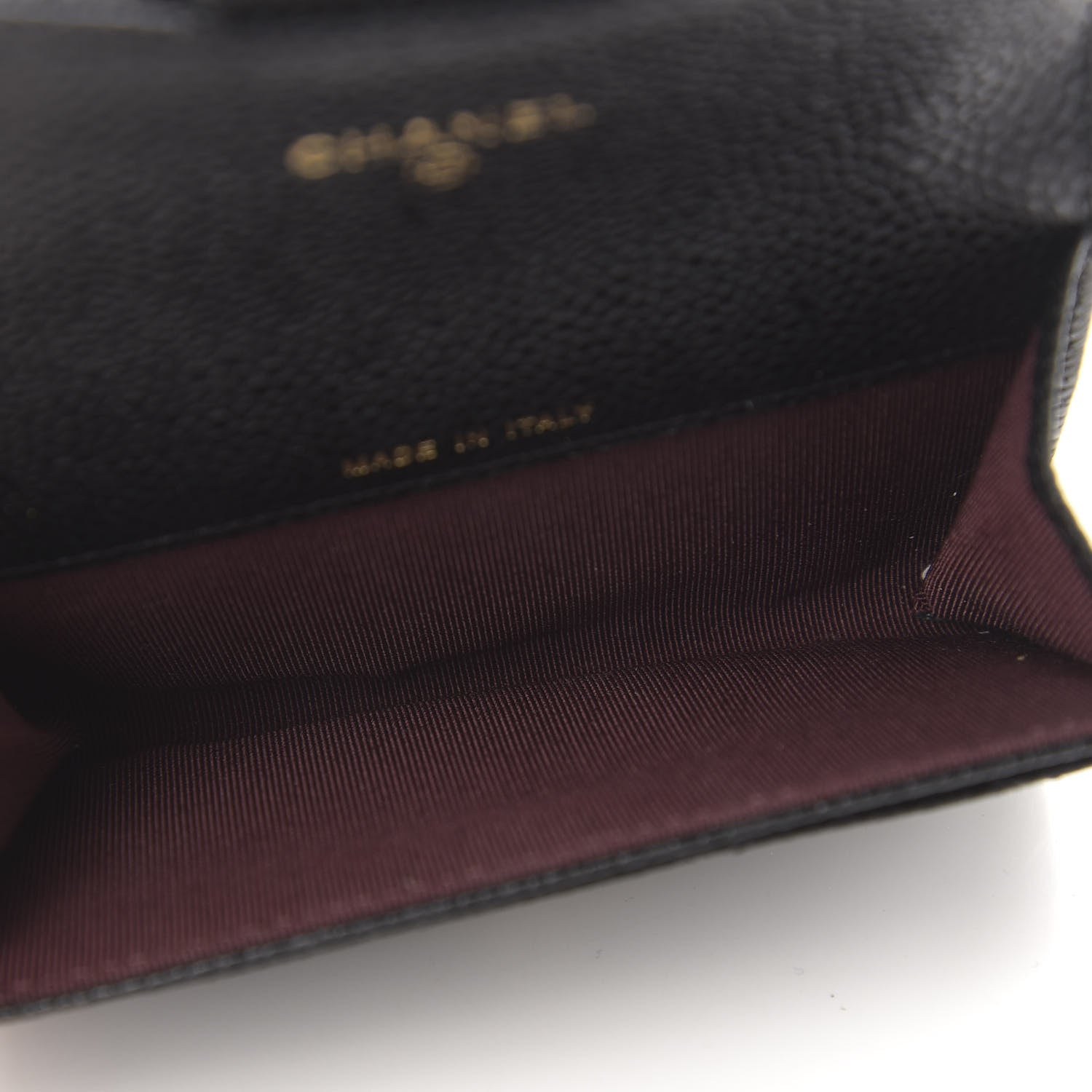 Chanel Caviar Quilted Flap Card Holder Black 5 of 9