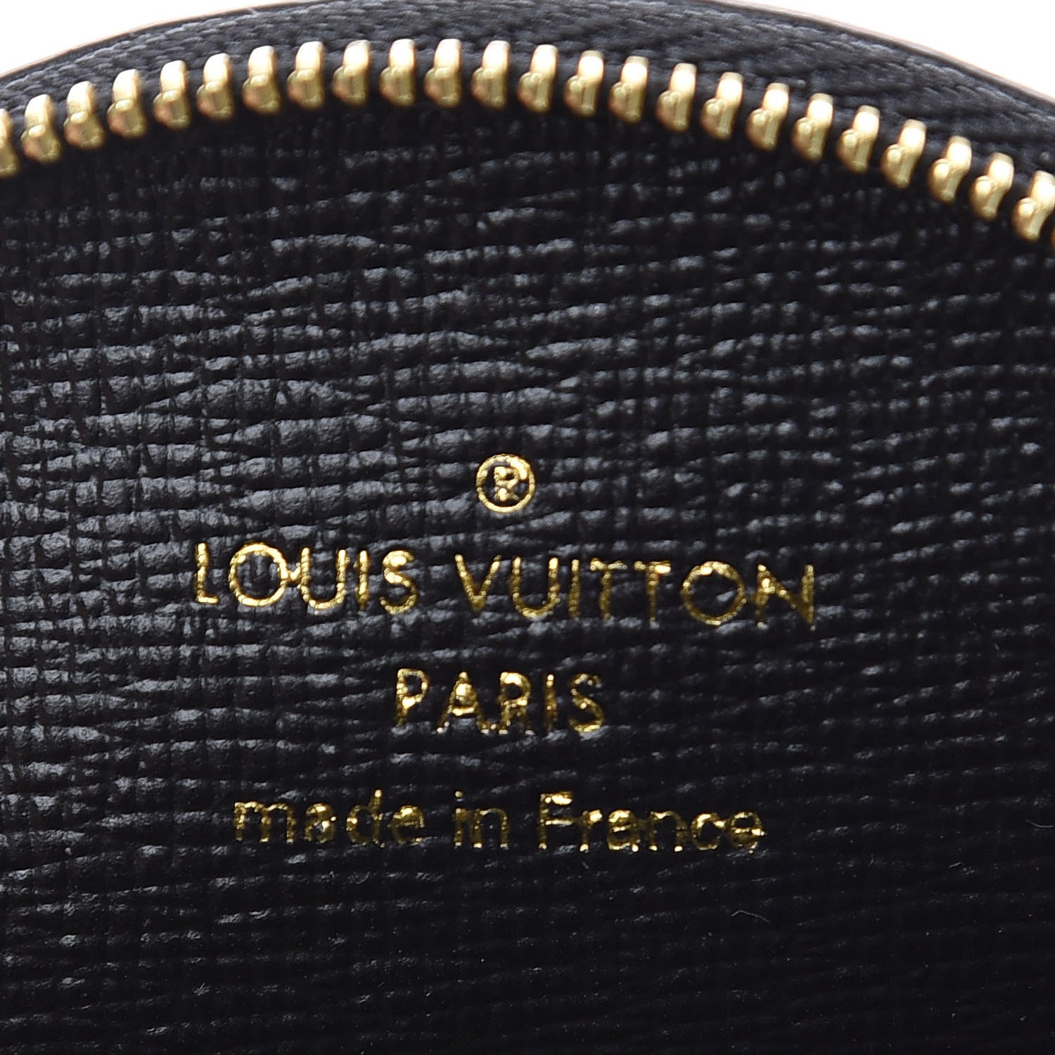 Louis Vuitton Monogram Giant Crafty Round Coin Purse Creme Rouge 5 of 7