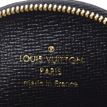 Louis Vuitton Monogram Giant Crafty Round Coin Purse Creme Rouge 5 of 7