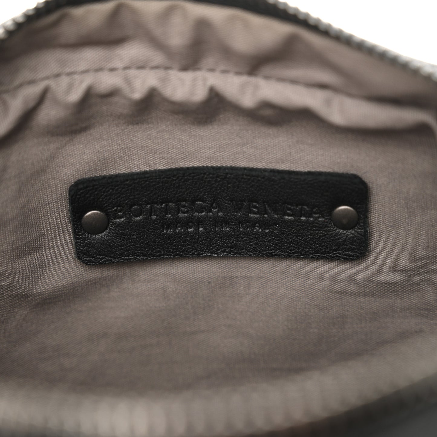 Nappa Intrecciato Crossbody Messenger Ebano