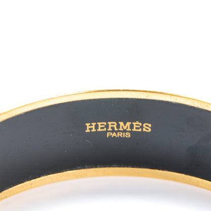 Hermes Enamel Printed Wide Bracelet 70 3 of 5