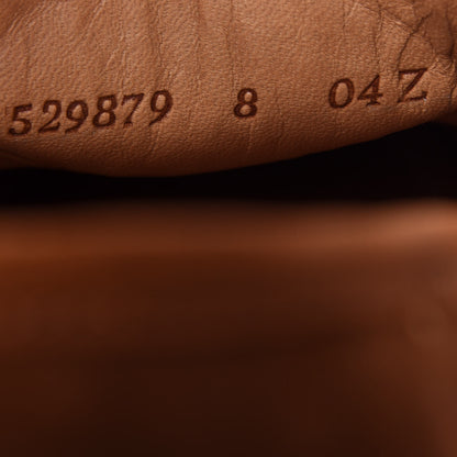 Gucci GG Monogram Suede Mens Driver Loafers 8 Beige Ruggine Cuir 11 of 12