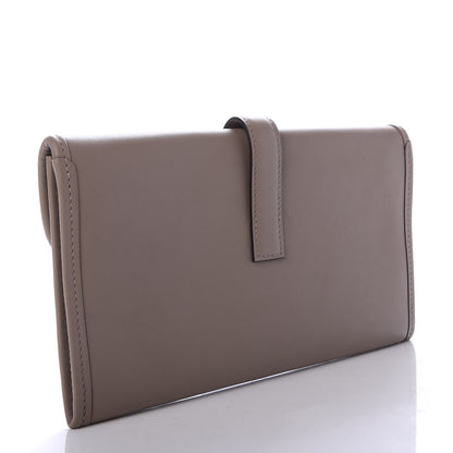 Hermes Swift Jige Duo Clutch Gris Asphalte 4 of 10