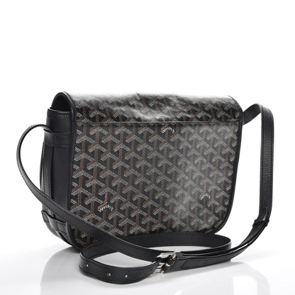 Goyard Goyardine Belvedere MM Messenger Bag Black 3 of 7