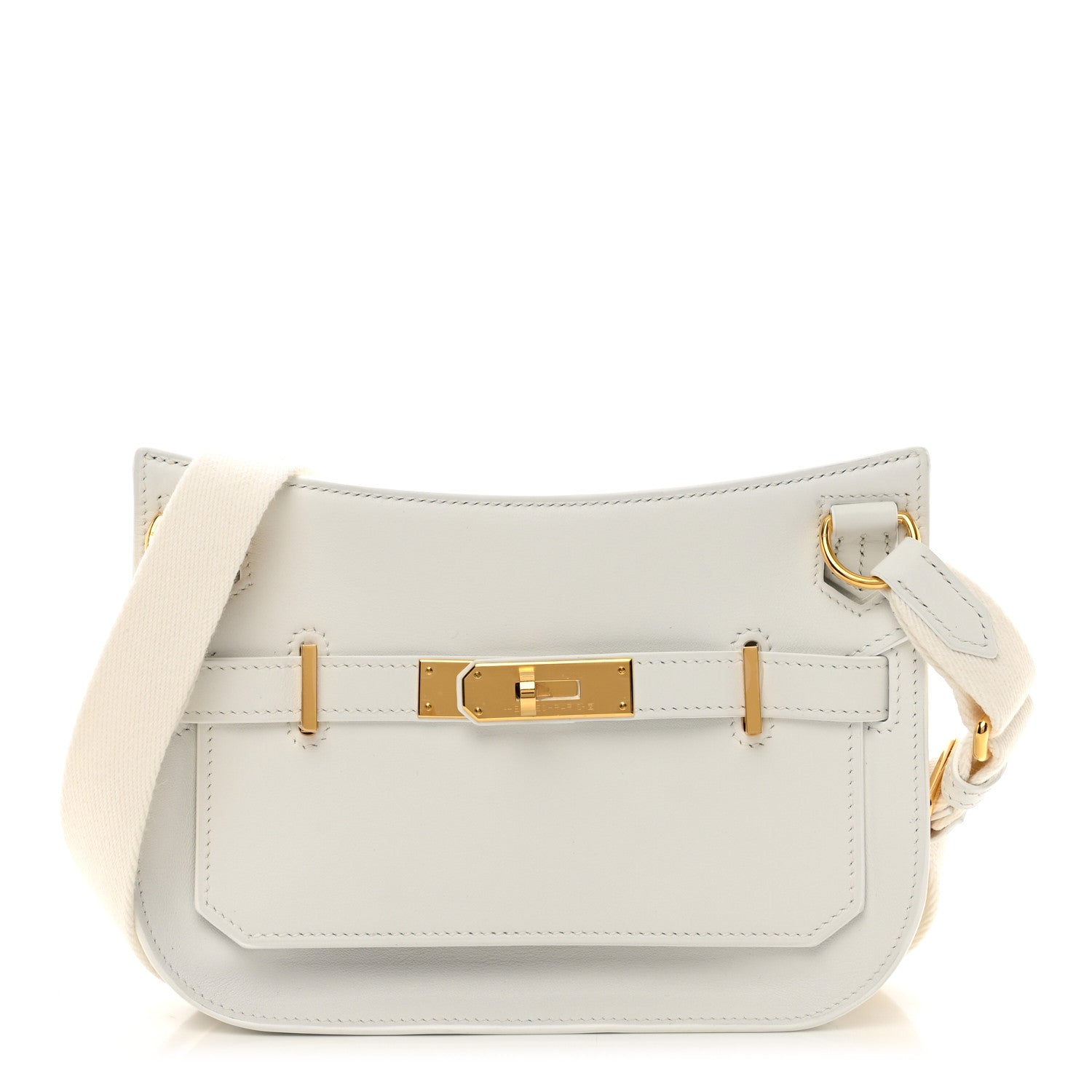 Hermes Swift Mini Jypsiere New White 1 of 9