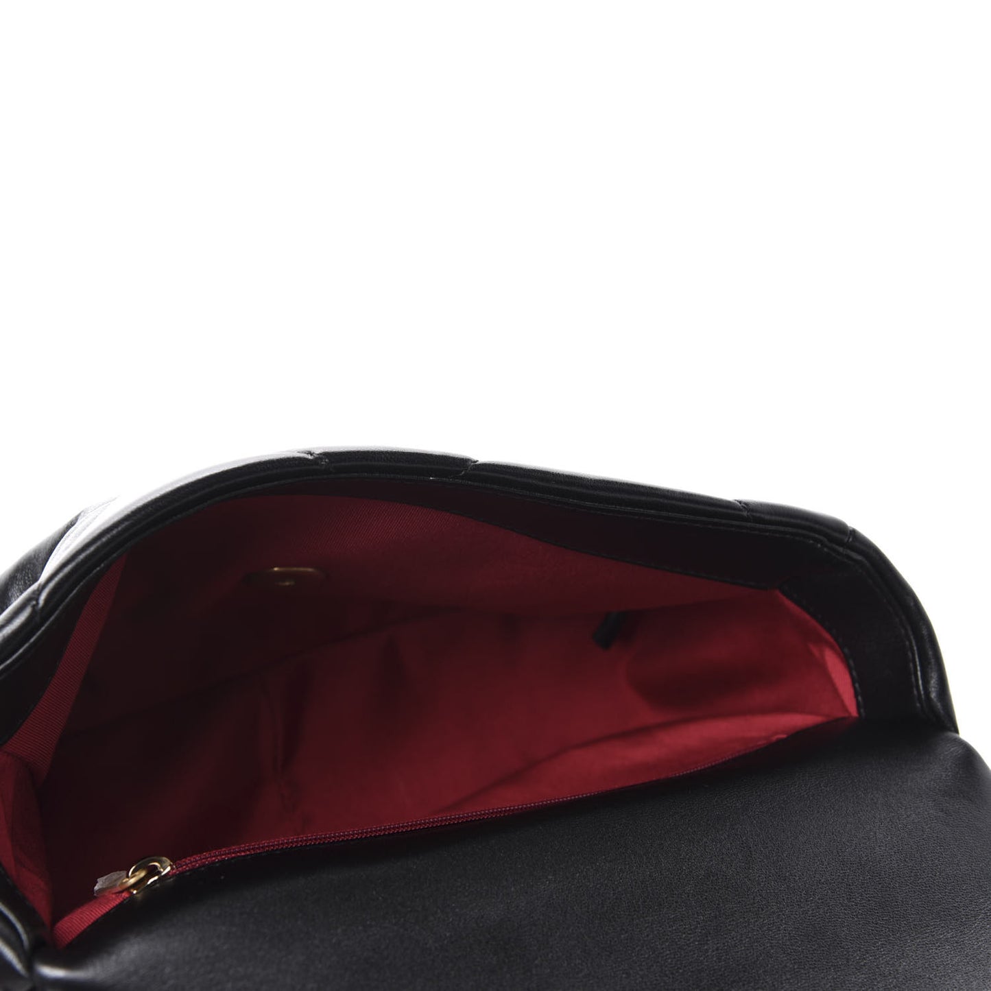 Lambskin Quilted Medium 19 Flap Black