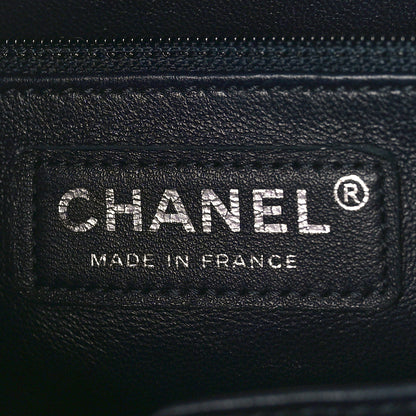 Chanel Wool Calfskin Medium Gabrielle Hobo Navy Pink Black 6 of 9