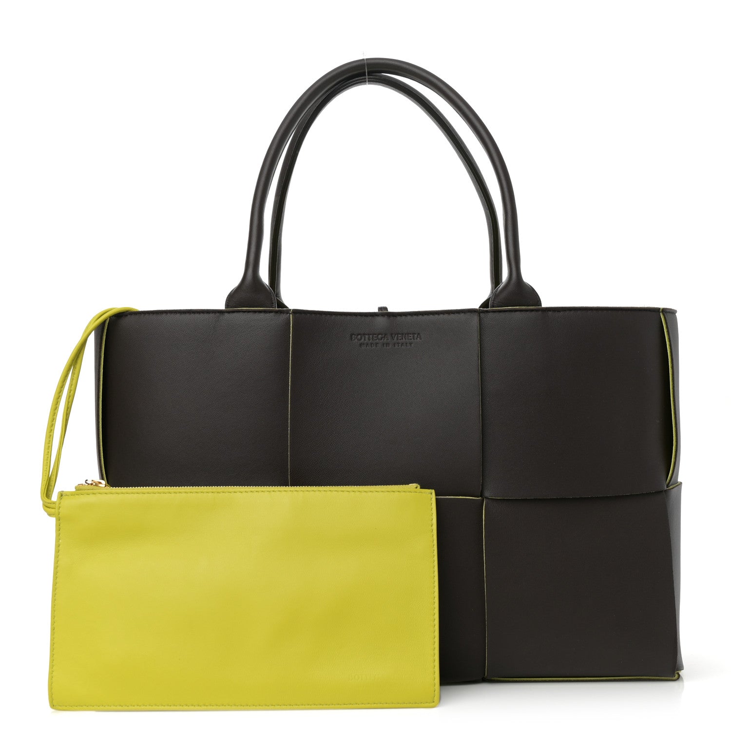 Bottega Veneta Nappa Maxi Intrecciato Medium Arco Tote Fondant Kiwi 3 of 10